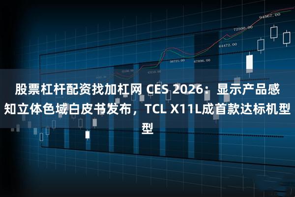 股票杠杆配资找加杠网 CES 2026：显示产品感知立体色域白皮书发布，TCL X11L成首款达标机型